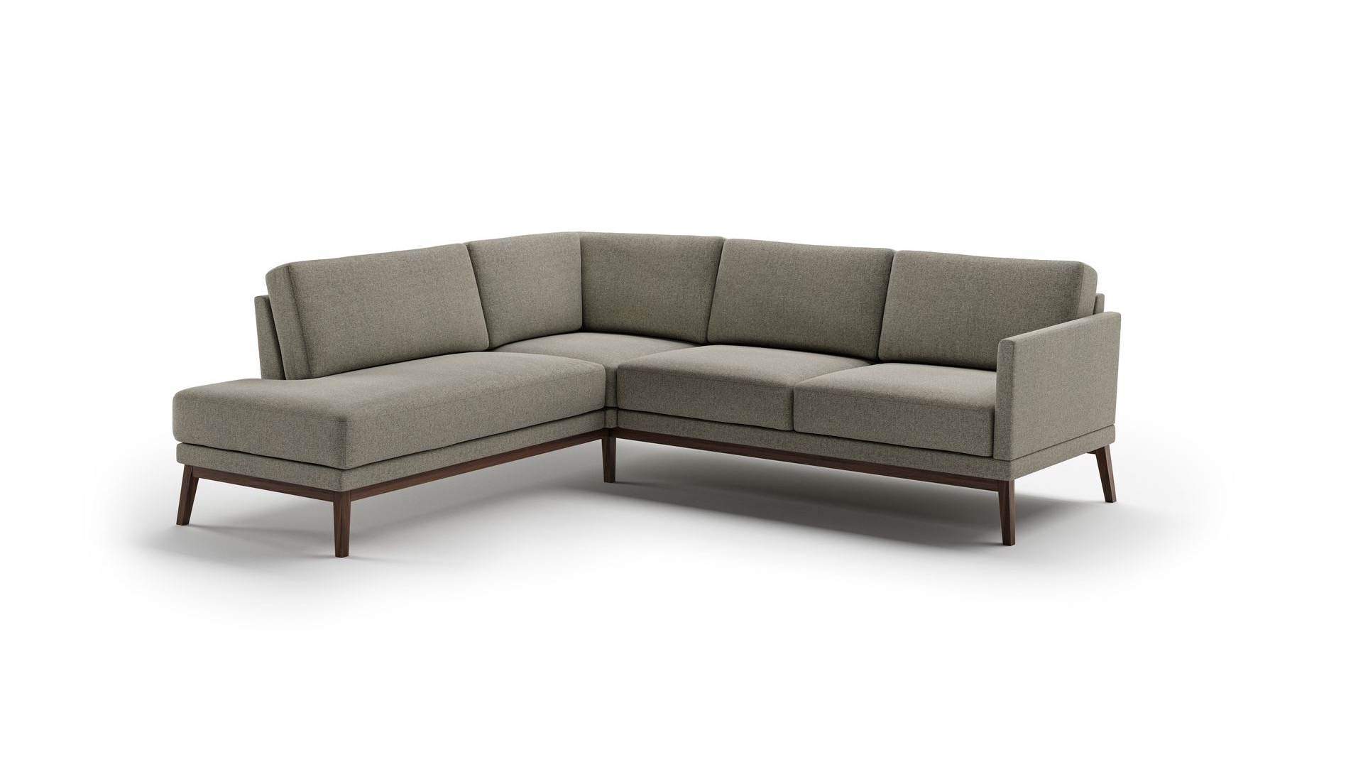 Viola Sectional Rene 03 Walnut Base