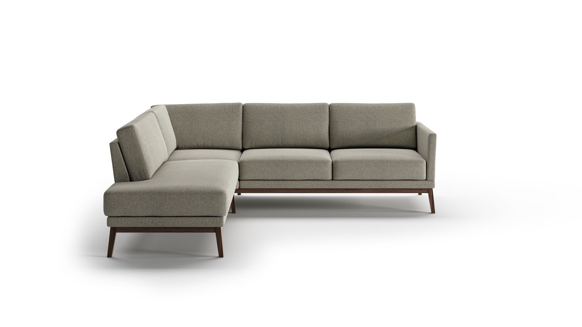 Viola Sectional Rene 03 Walnut Base
