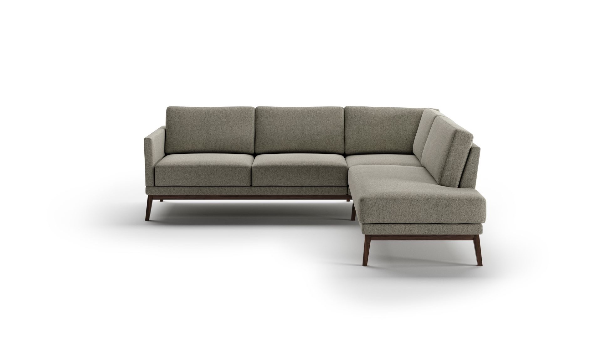 Viola Sectional Rene 03 Walnut Base