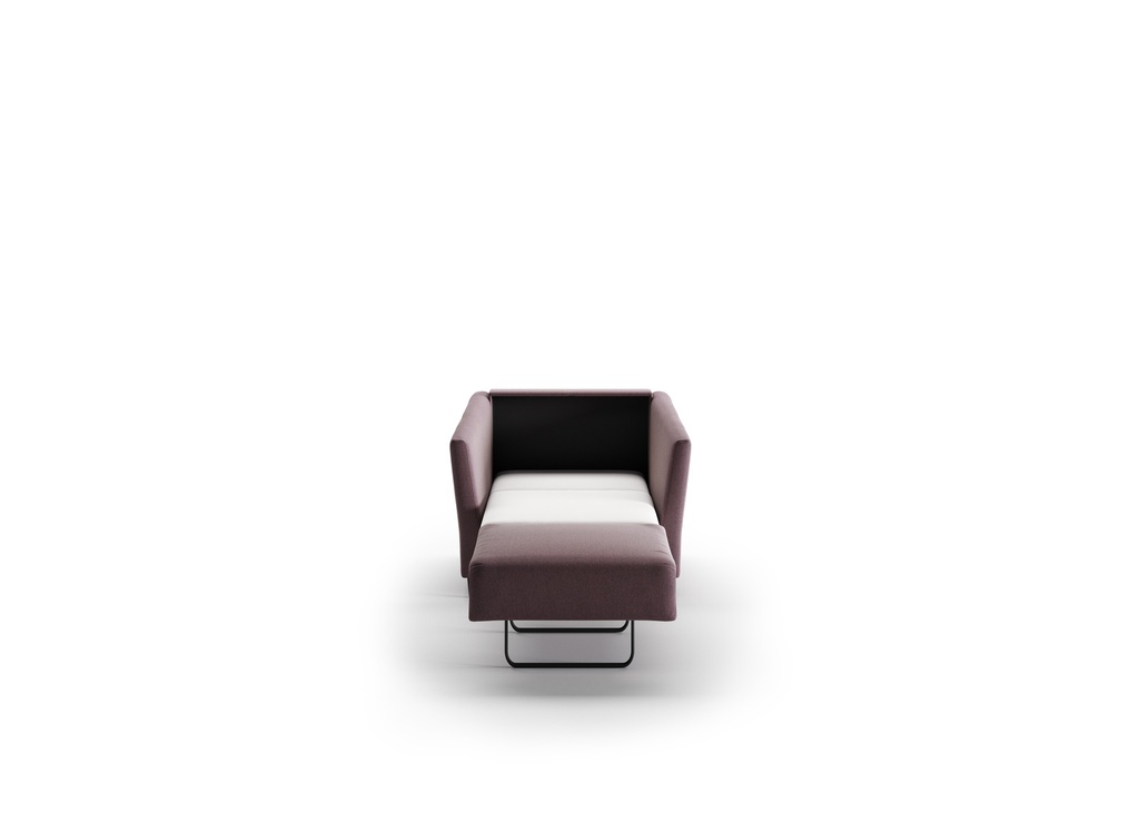 Erika Cot Size Chair Sleeper - Luna 29 - 126/9 Walnut