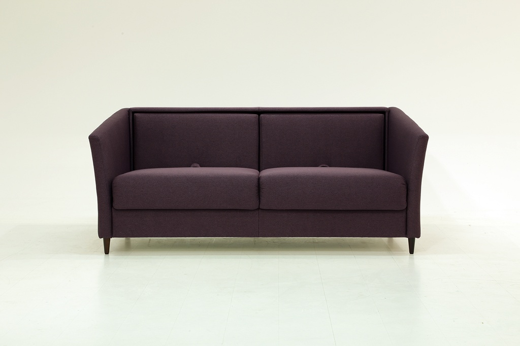 Erika Nest Queen Size Loveseat Sleeper Luna 29 / 126/9 Walnut