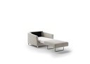 Monika Cot Size Chair Sleeper - Fun 496 - 217/6 Chrome