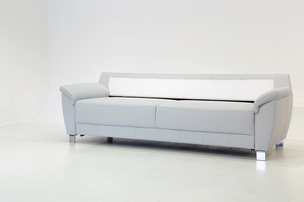 Grace Flip Full XL Size Sofa Sleeper Soft Antique 4100 / 222/10 Chrome
