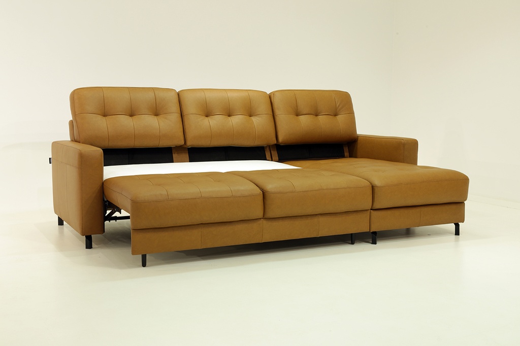 Noah Flip LHF Chaise + RHF Loveseat Sleeper Labrador 03 / 225/9
