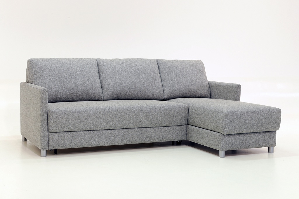 Pint Hybrid LHF Loveseat Sleeper + RHF Chaise Rene 03  / 110/6 Walnut