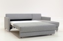 Pint Hybrid LHF Loveseat Sleeper + RHF Chaise Rene 03  / 110/6 Walnut