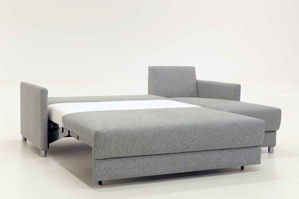 Pint Hybrid LHF Loveseat Sleeper + RHF Chaise Rene 03  / 110/6 Walnut