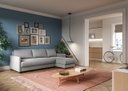 Pint Hybrid LHF Loveseat Sleeper + RHF Chaise Rene 03  / 110/6 Walnut
