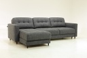 Noah Flip LHF Chaise + RHF Loveseat Sleeper Rene 04 / 225/9