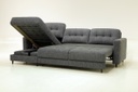 Noah Flip LHF Chaise + RHF Loveseat Sleeper Rene 04 / 225/9