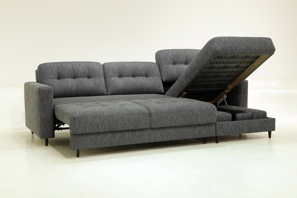 Noah Flip LHF Loveseat Sleeper + RHF Chaise Rene 04 / 225/9
