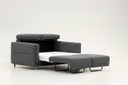 Paris Nest Queen Size Loveseat Sleeper Rene 04  / 234/9 Chrome