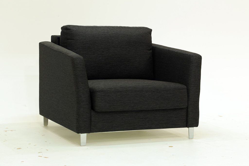 Monika Cot Size Chair Sleeper Loule 630 / 234/9 Chrome