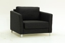 Monika Cot Size Chair Sleeper Loule 630 / 234/9 Chrome