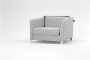 Monika Cot Size Chair Sleeper Fun 496 / 234/9 Chrome