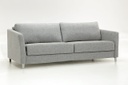 Monika King Size Sofa Sleeper Oliver 173 / 234/9 Chrome