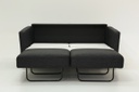 Monika Full XL Size Loveseat Sleeper Loule 630 / 234/9 Chrome