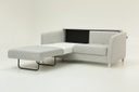 Monika Queen Size Loveseat Sleeper Fun 496 / 234/9 Chrome