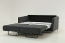 Monika Queen Size Loveseat Sleeper Oliver 515 / 234/9 Chrome