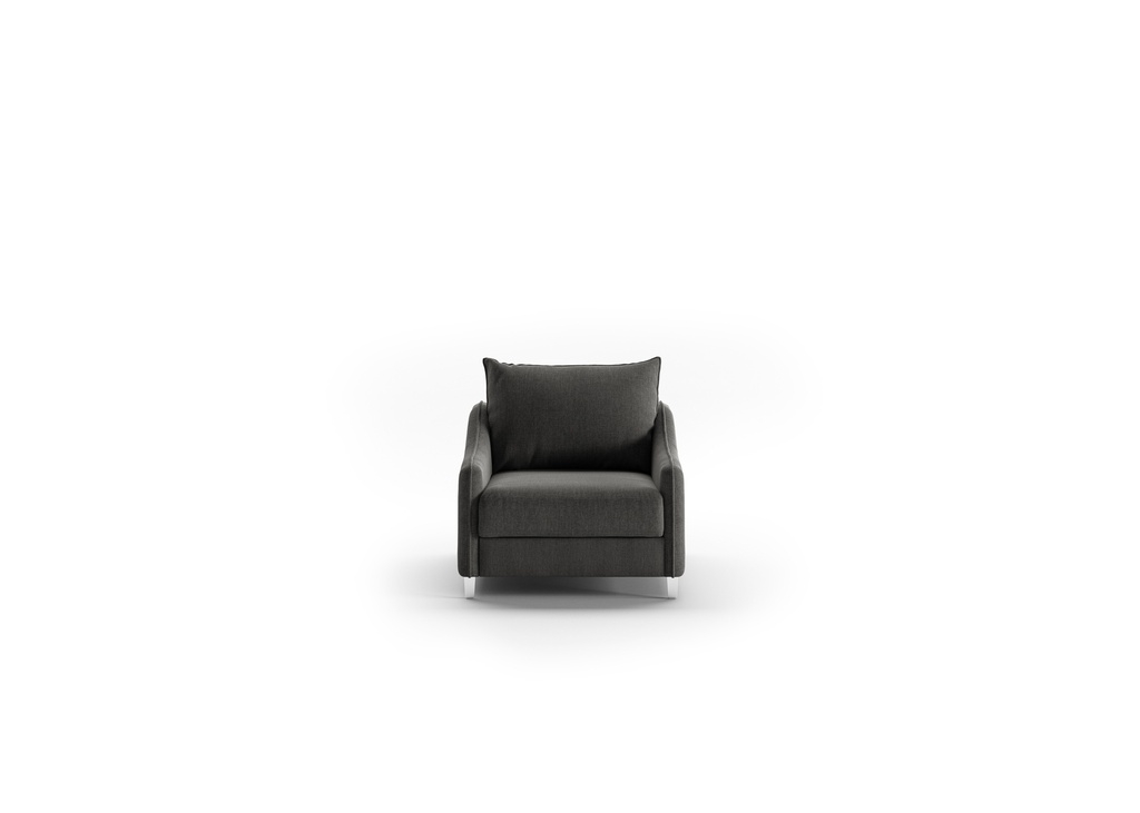 Ethos Cot Chair Sleeper - Oliver 515 - 234/9 Chrome