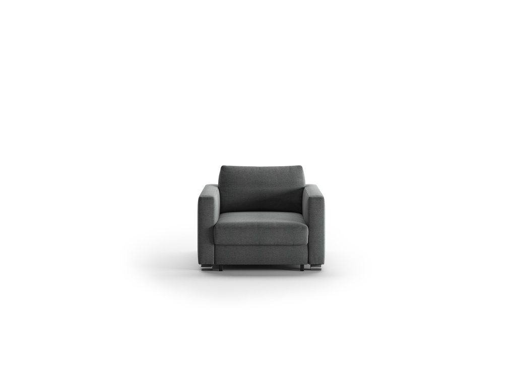 Fantasy Cot Chair Sleeper - Fun 481 - 217/6 Chrome