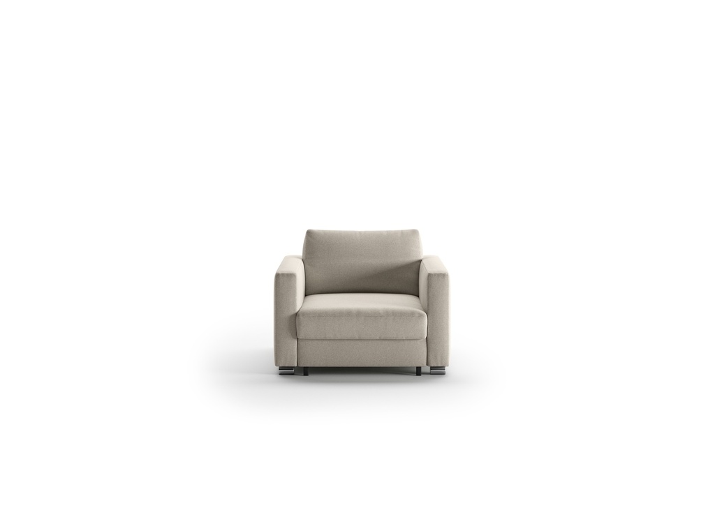 Fantasy Cot Chair Sleeper - Rene 01 - 217/6 Chrome