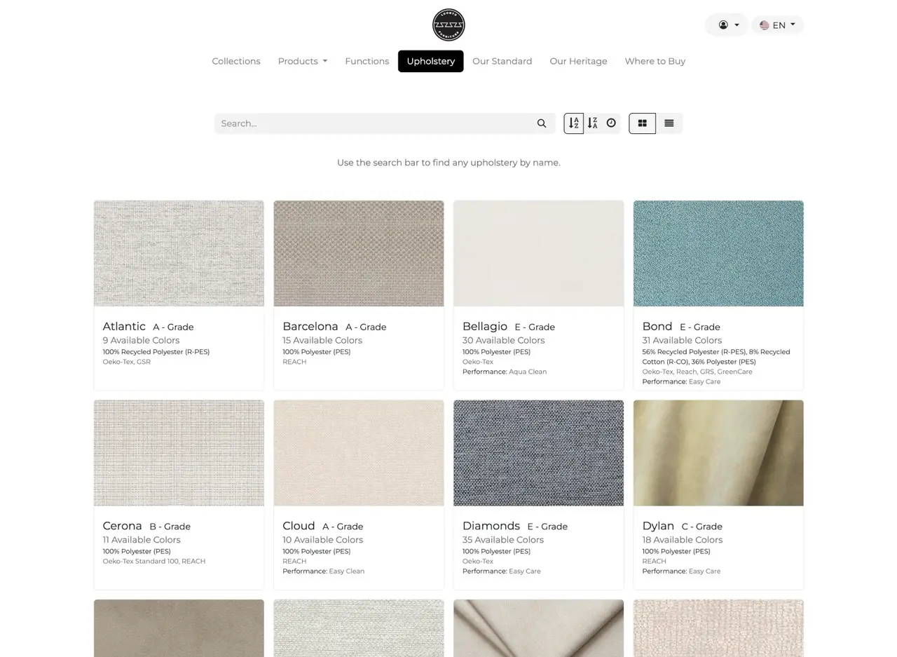 Preview of new Luonto Upholstery directory Preview of new Luonto Upholstery directory