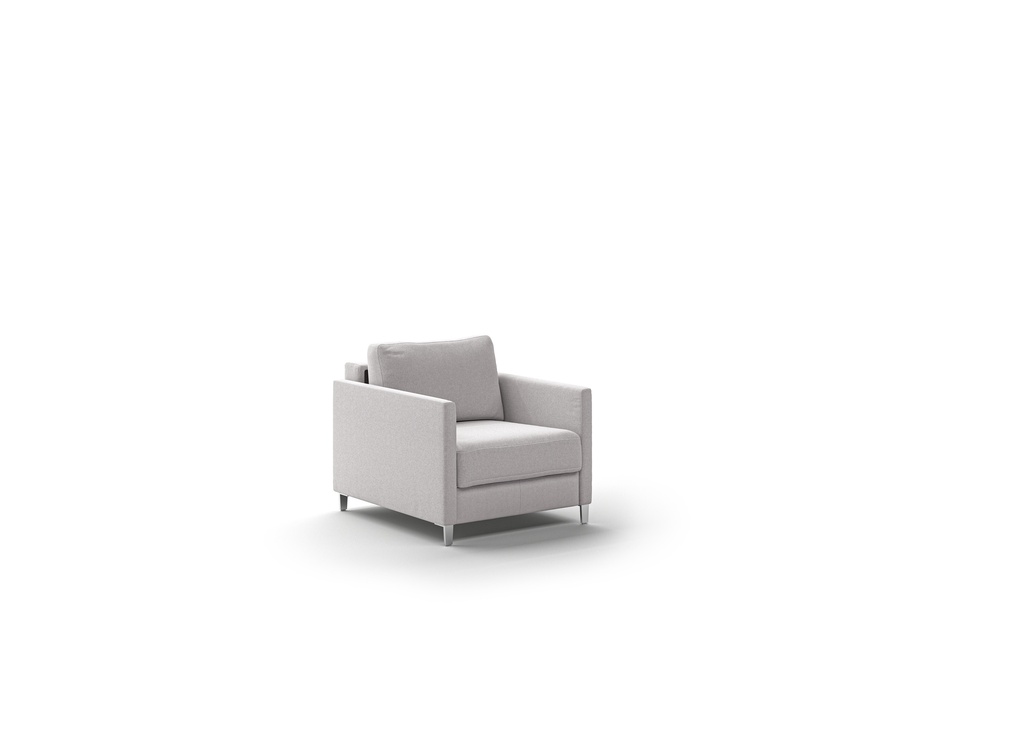Elfin Cot Size Chair Sleeper - Rene 01 - 234/9 Chrome