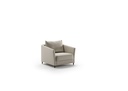 Erika Cot Size Chair Sleeper - Luna 33 - 126/9 Walnut