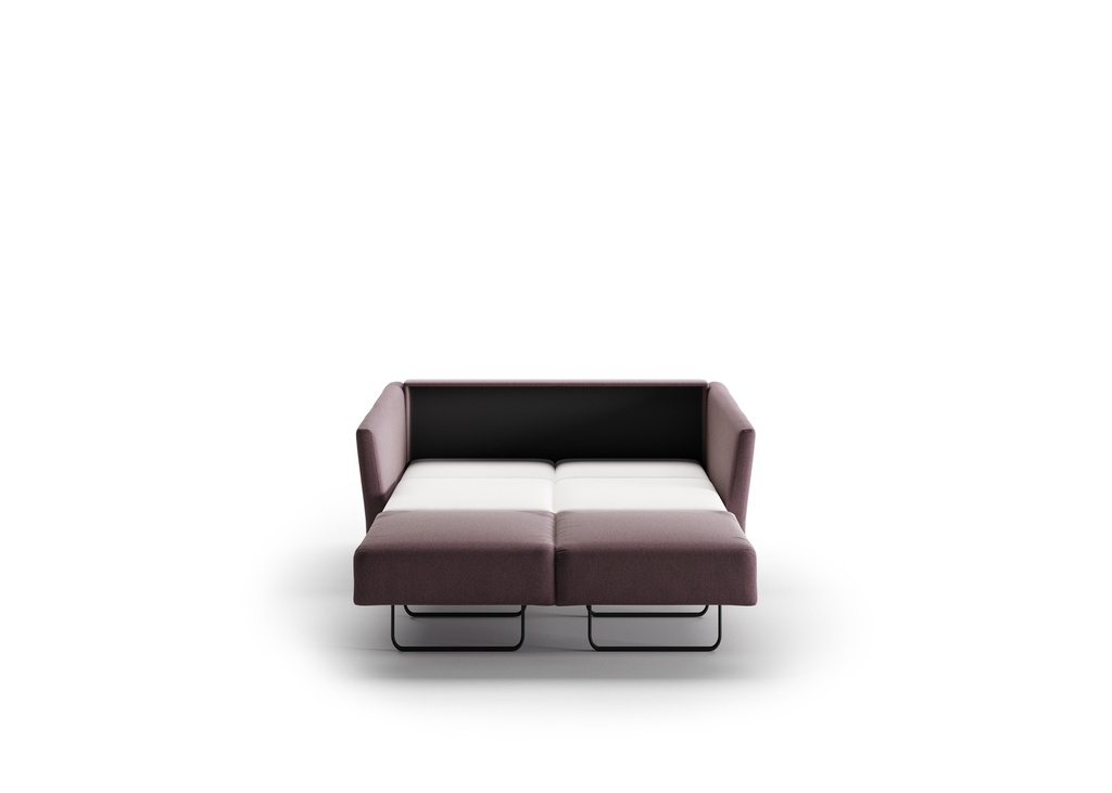 Erika Full XL Size Loveseat Sleeper - Luna 29 - 126/9 Walnut