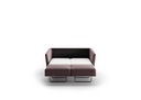 Erika Full XL Size Loveseat Sleeper - Luna 29 - 126/9 Walnut