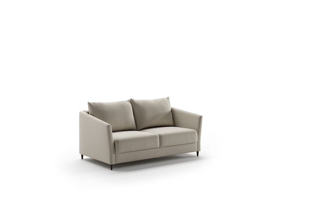 Erika Queen Size Loveseat Sleeper - Luna 33 - 126/9 Walnut