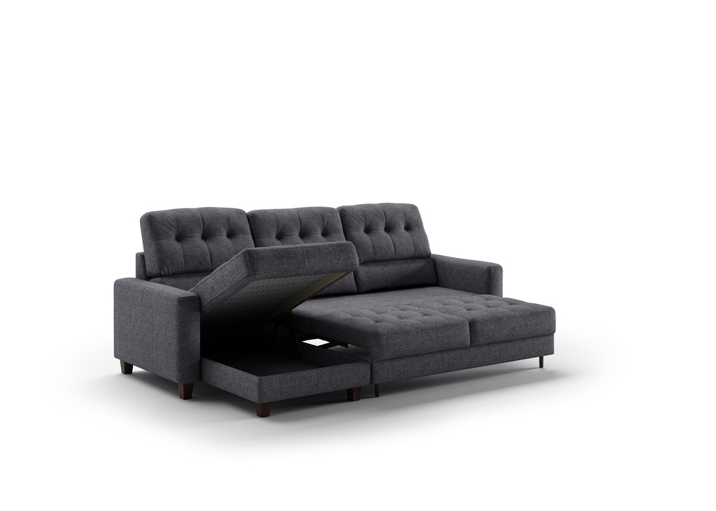 Noah Full Size  XL Sectional Sleeper (Reversible Chaise)