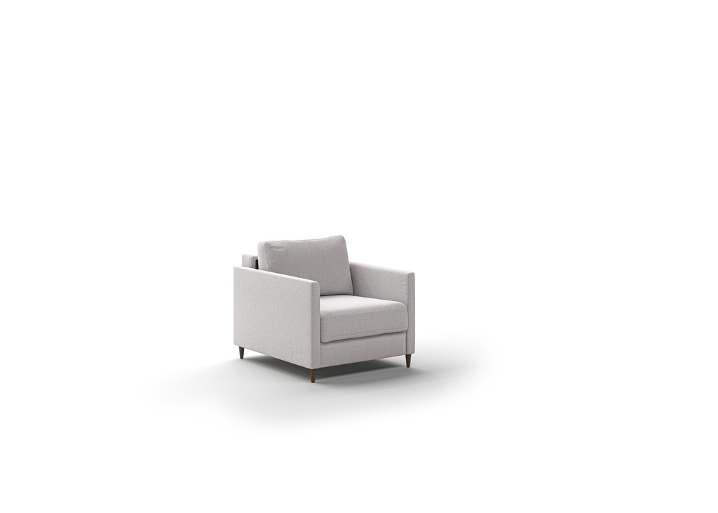 Elfin Cot Size Chair Sleeper - Rene 01 - 126/9 Walnut