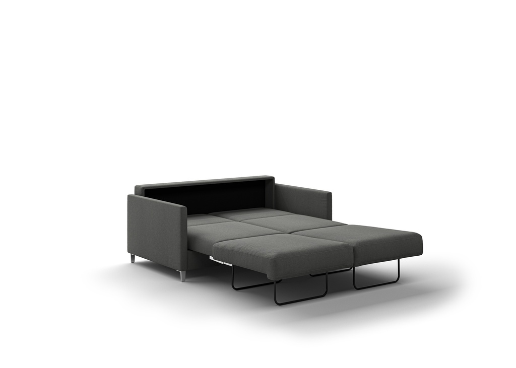 Elfin Queen Size Loveseat Sleeper - Luna 35 - 234/9 Chrome