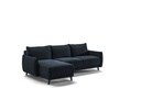 Dolphin ED Sectional Loveseat Chaise Glamour 13/ 133/12 Black