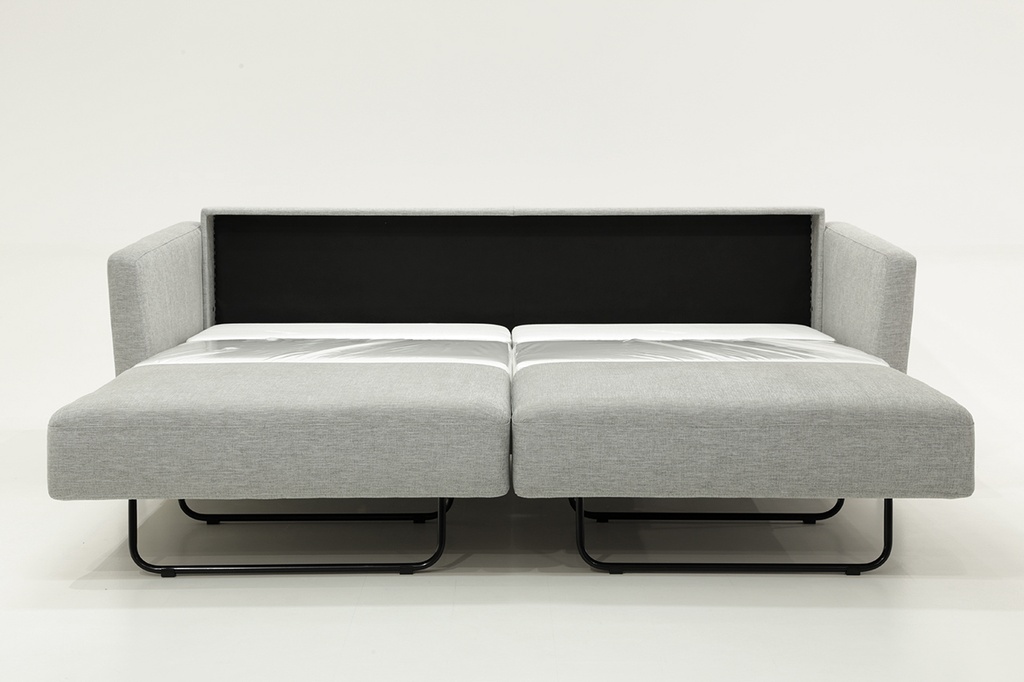 Monika King Size Sofa Sleeper Oliver 173 / 234/9 Chrome