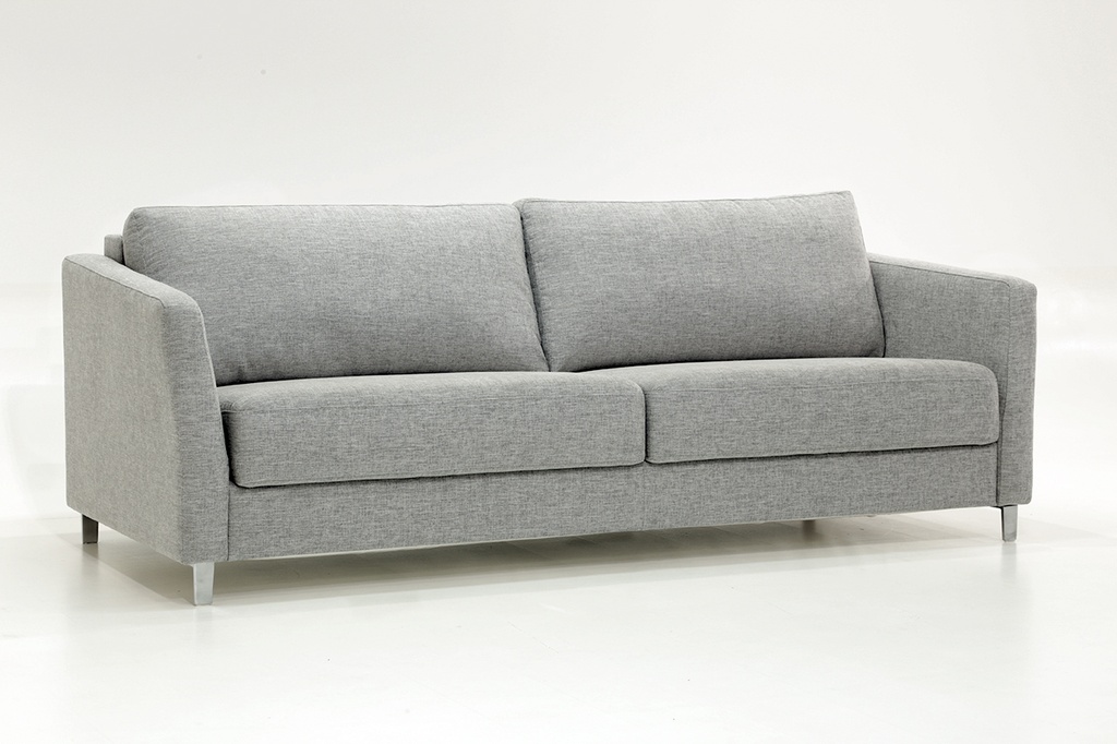 Monika King Size Sofa Sleeper Oliver 173 / 234/9 Chrome