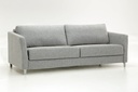 Monika King Size Sofa Sleeper Oliver 173 / 234/9 Chrome