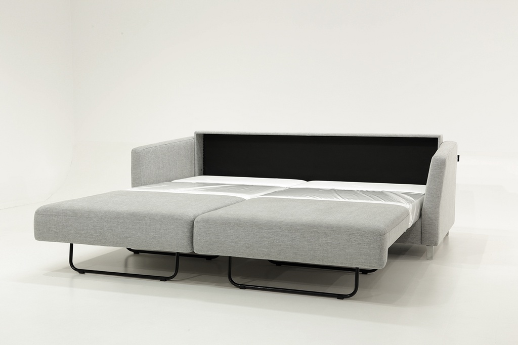 Monika King Size Sofa Sleeper Oliver 173 / 234/9 Chrome