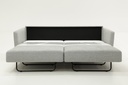 Monika King Size Sofa Sleeper Oliver 173 / 234/9 Chrome
