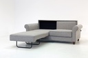 Gloria Nest Queen Size loveseat sleeper Rene 02 / 104/9 Walnut