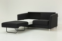 Monika Full XL Size Loveseat Sleeper Loule 630 / 234/9 Chrome