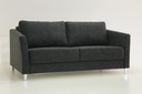 Monika Queen Size Loveseat Sleeper Oliver 515 / 234/9 Chrome