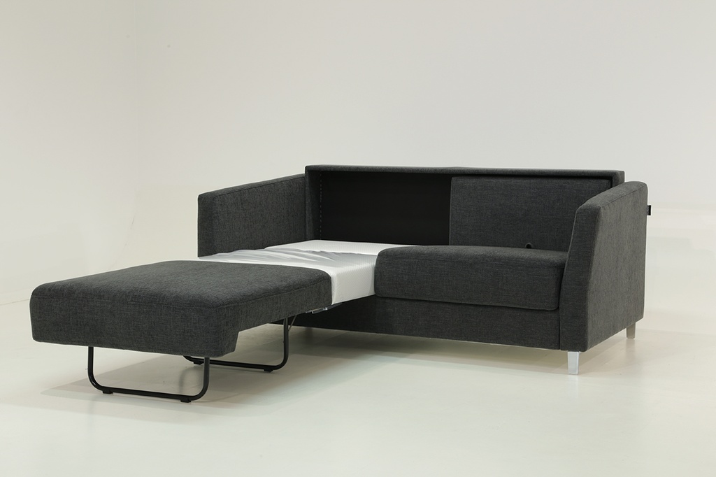 Monika Queen Size Loveseat Sleeper Oliver 515 / 234/9 Chrome