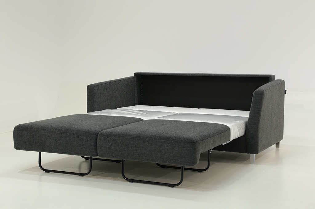 Monika Queen Size Loveseat Sleeper Oliver 515 / 234/9 Chrome
