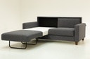 Nico Nest Queen Size Loveseat Sleeper Rene 04 / 104/9 Walnut