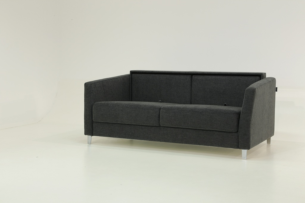 Monika Queen Size Loveseat Sleeper Oliver 515 / 234/9 Chrome