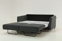 Monika Queen Size Loveseat Sleeper Oliver 515 / 234/9 Chrome