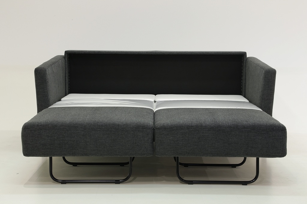 Monika Queen Size Loveseat Sleeper Oliver 515 / 234/9 Chrome